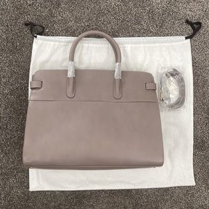 NWOT Cuyana Leather Work Satchel in Clay